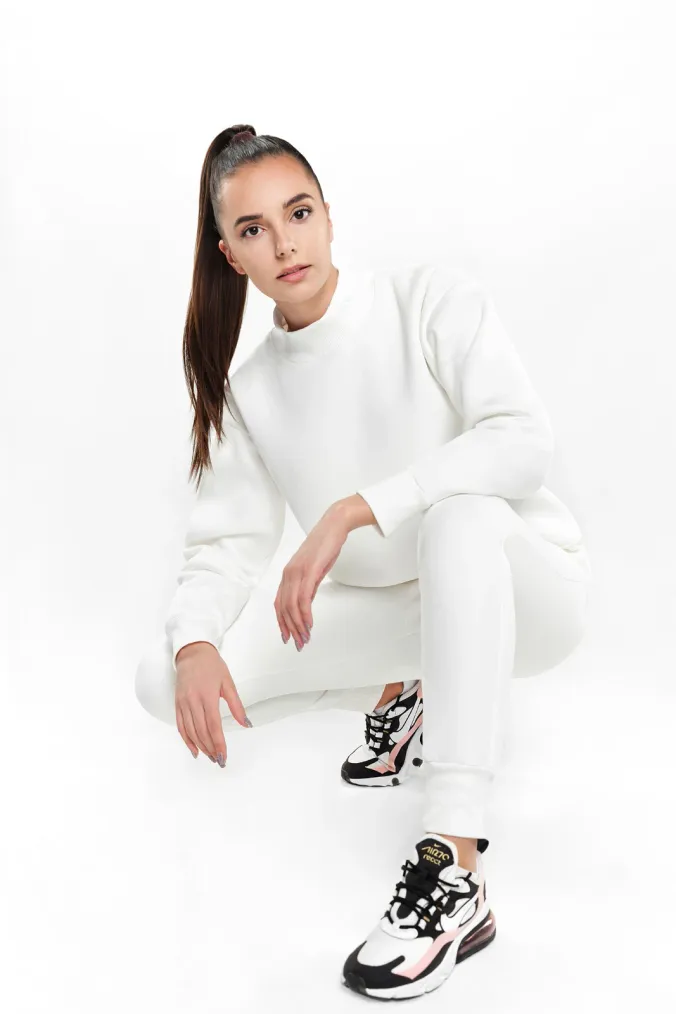 Pulover Bumbac Fleece