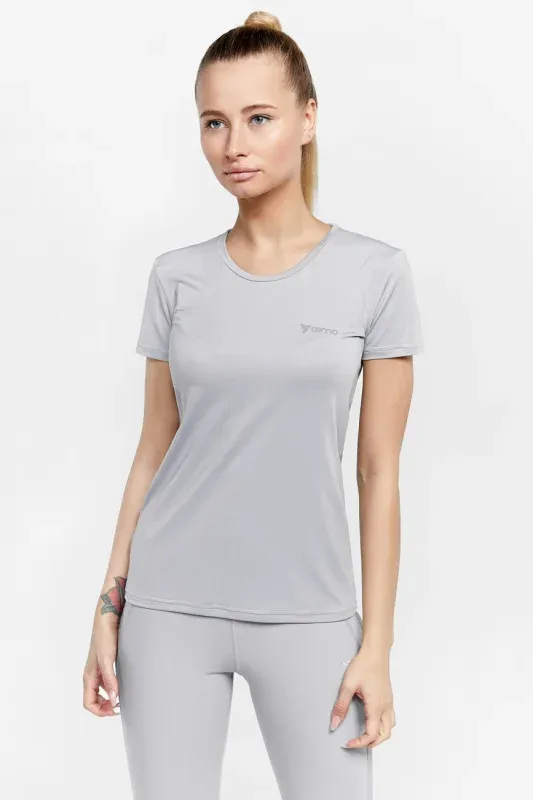 Tricou Sport Seamless — Gri 