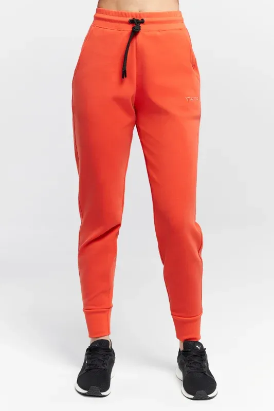 Pantaloni Elite Touch — Portocaliu