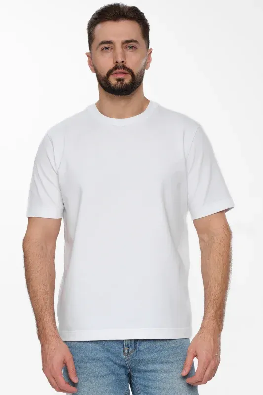 Tricou de  bază — Alb