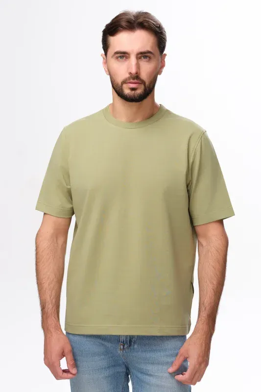Tricou de  bază — Olive