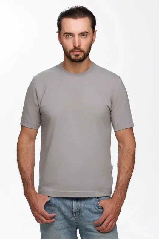 Tricou de  bază — Gri 