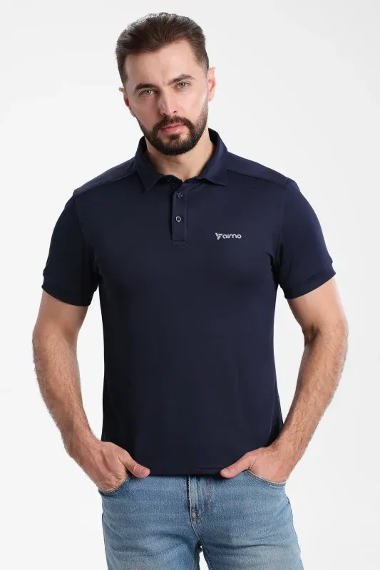 Tricou Polo Sport — Albastru
