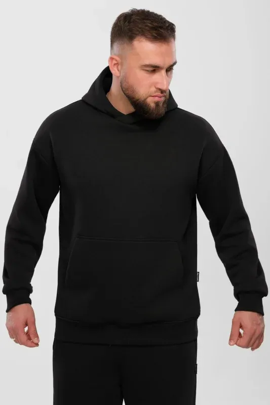 Hanorac AIMO Fleece — Negru