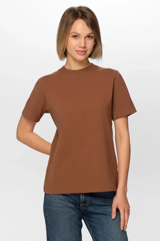 Tricou de  bază — Maro