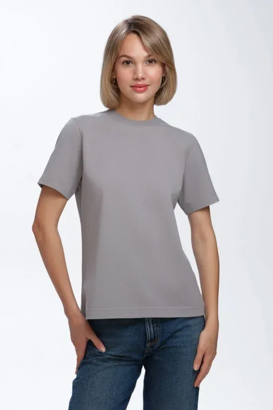 Tricou de  bază — Gri 