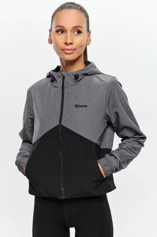 Jachetă Sport Woven — Gri închis