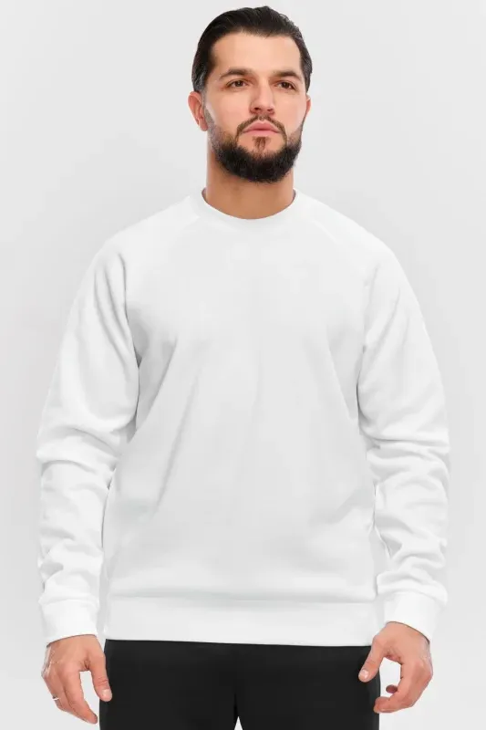 Pulover Sport Termo — Alb