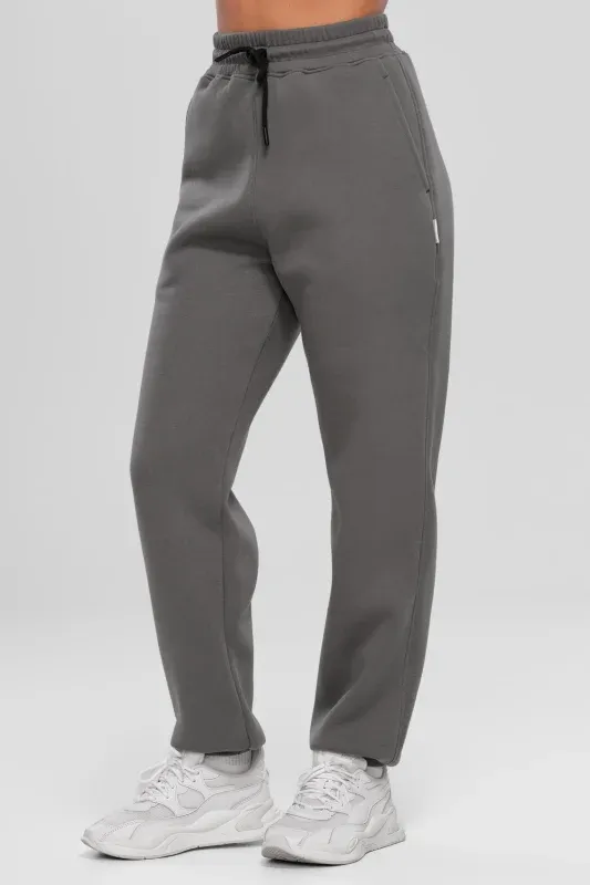 Pantaloni AIMO Fleece — Gri închis