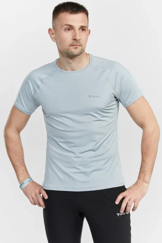 Tricou Sport Seamless — Gri 