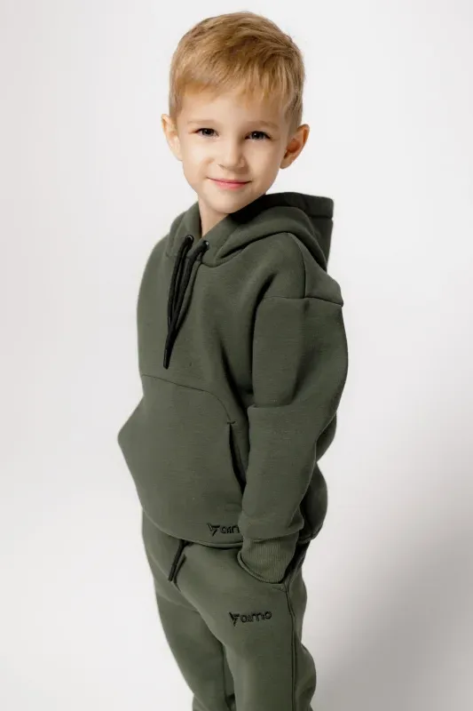 Costum Cotton Fleece — Kaki