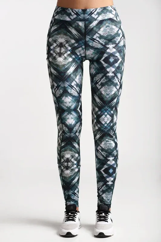 Leggings Sport cu Print | Femei —  Abstract Print