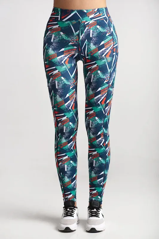 Leggings Sport cu Print | Femei —  Blush Print