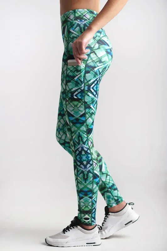 Leggings Sport cu Print | Femei —  Snake Print