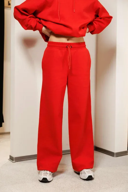 Pantaloni Elite Evazați (H 170-175 cm) | Femei H2 — Roșu