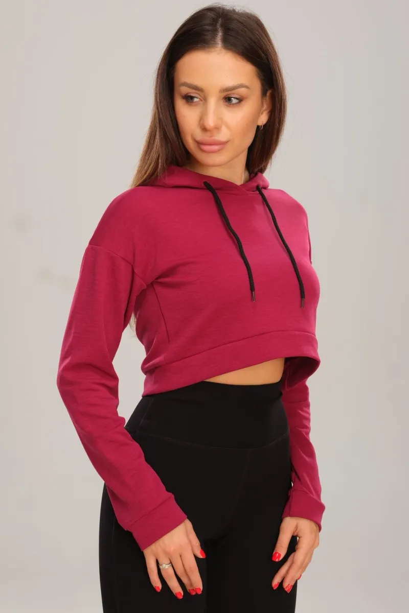 Hanorac Sport Crop